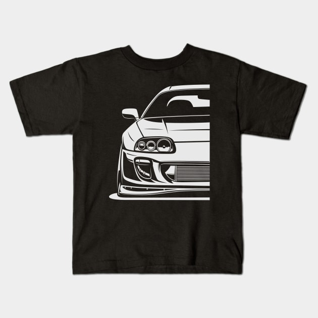 JDM Supra mk 4 Kids T-Shirt by Markaryan